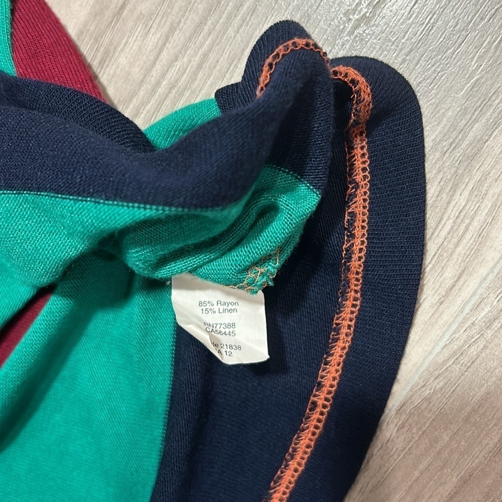 J Crew color block sweater size XXS - Picture 3 of 5